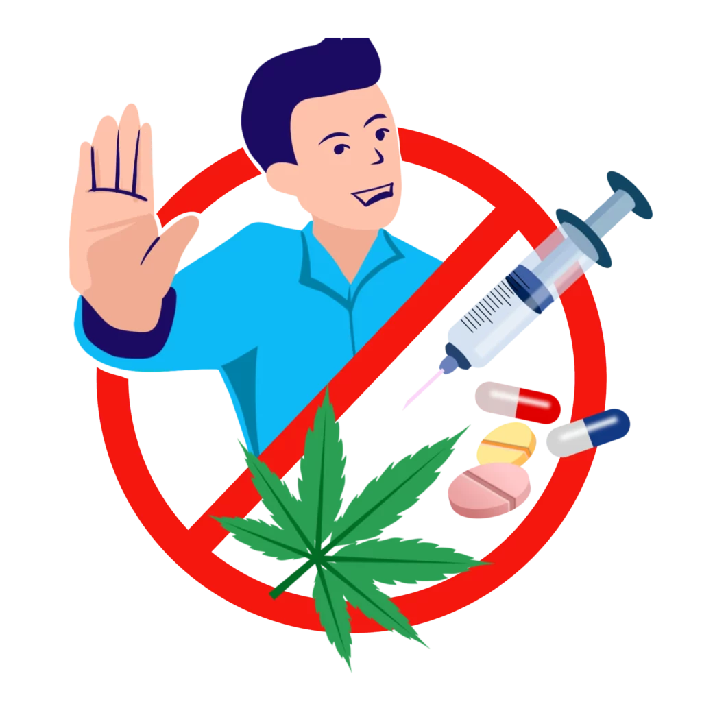 नशा एक अभिशाप ! —Pngtree—illustration of anti drug day 9007915